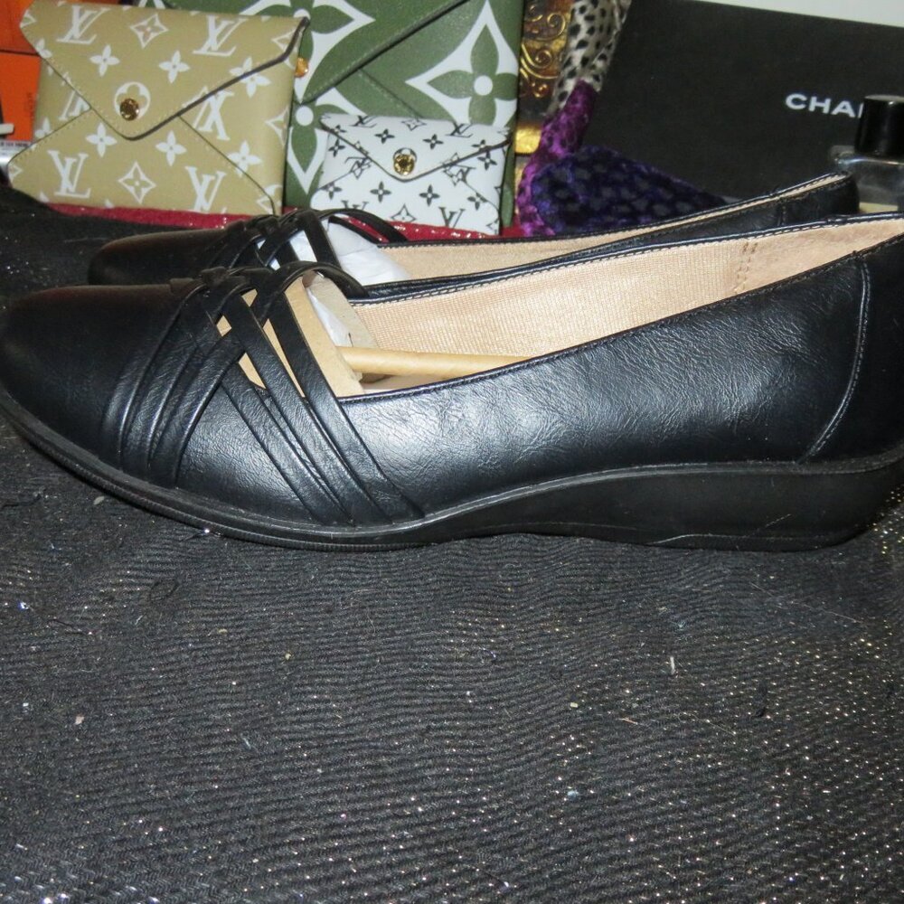 BOGO Life Stride Velocity 2.0 Flex Soft System Antifatigue Comfort Wedges 8.5